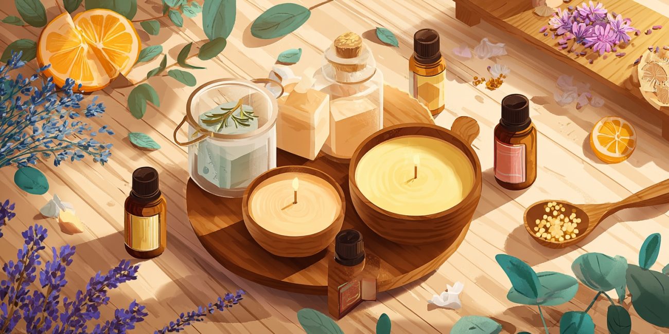 aceites esenciales velas