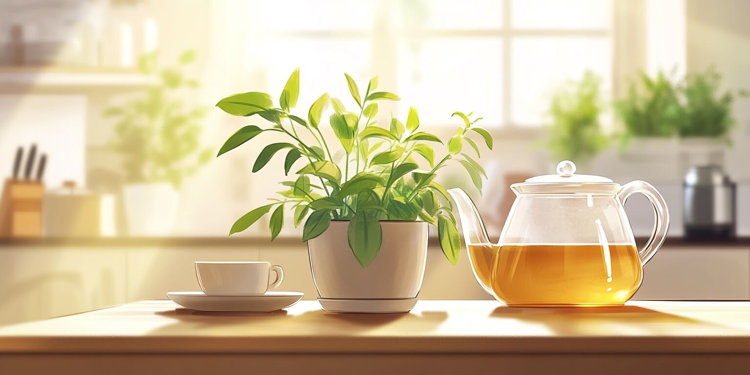 Preparación de la Infusión Hierba Luisa