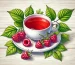 infusion hojas frambuesa