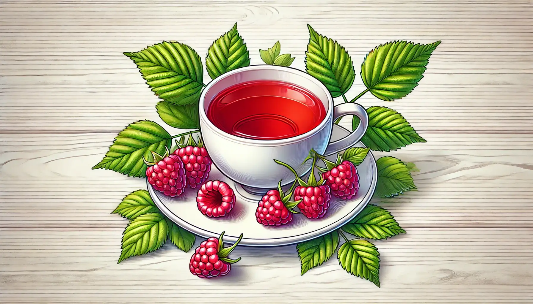 infusion hojas frambuesa