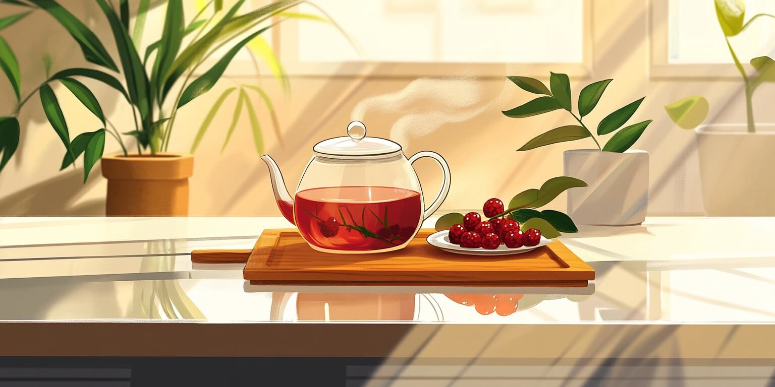 Como Preparar una Infusión de Frutos Rojos