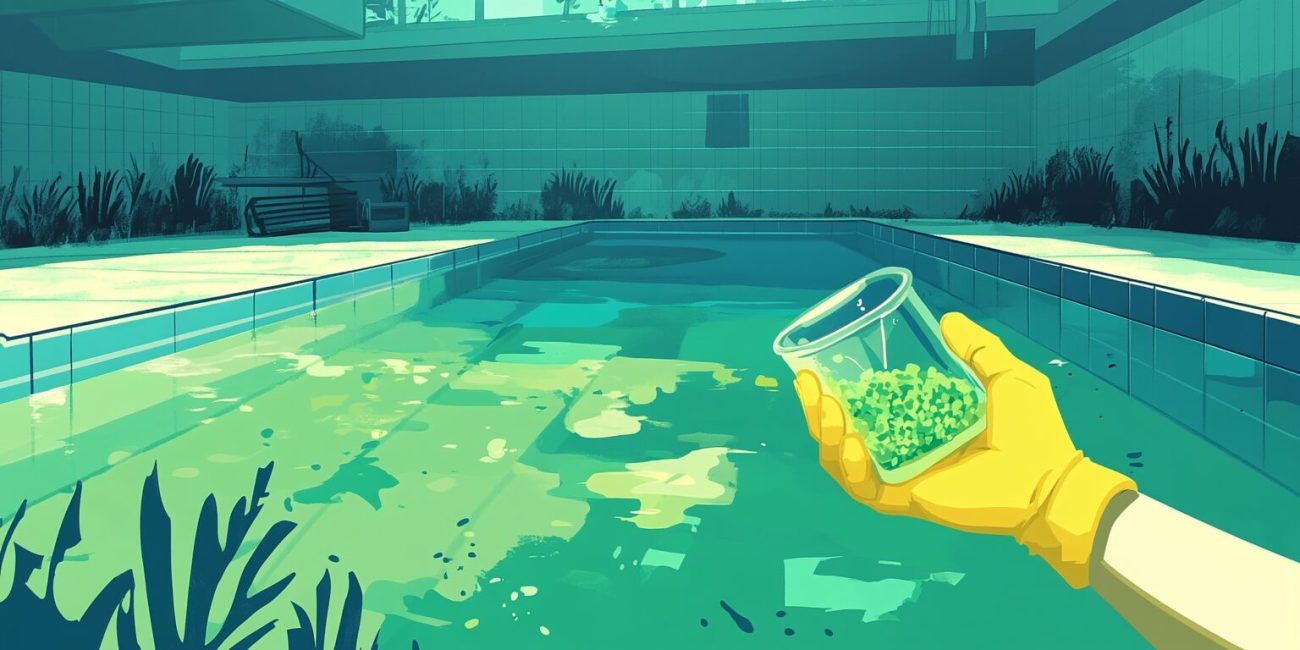 remedios caseros eliminar algas piscina
