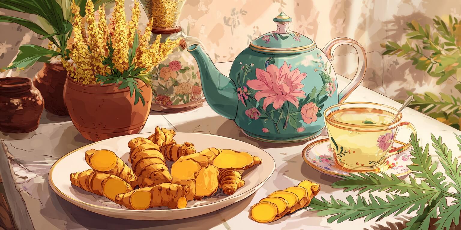 Infusión de Cúrcuma Antiinflamatoria
