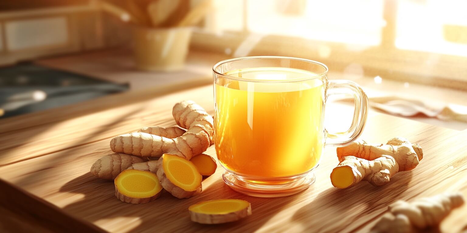 infusion de jengibre y curcuma
