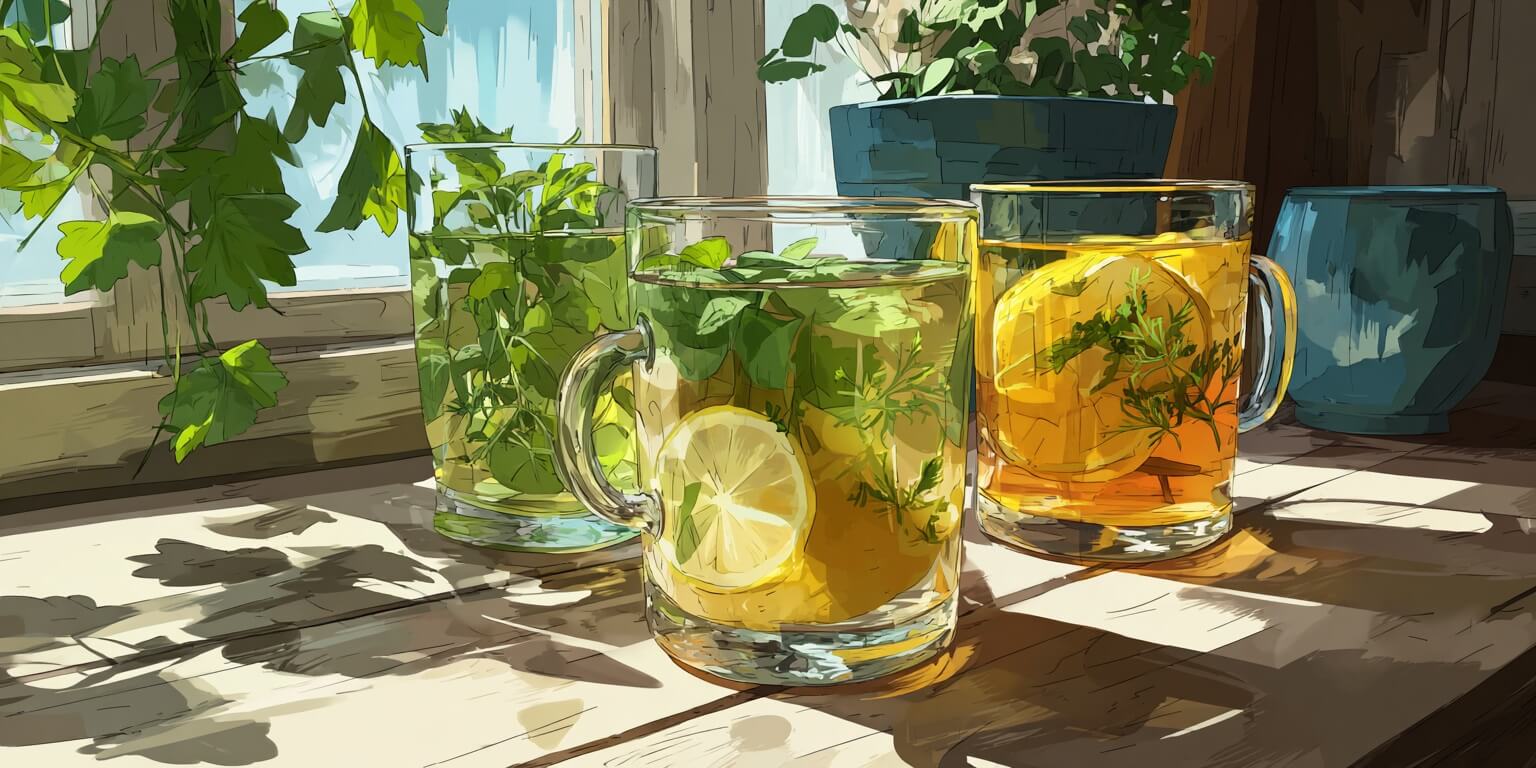 infusiones frias remedios naturales