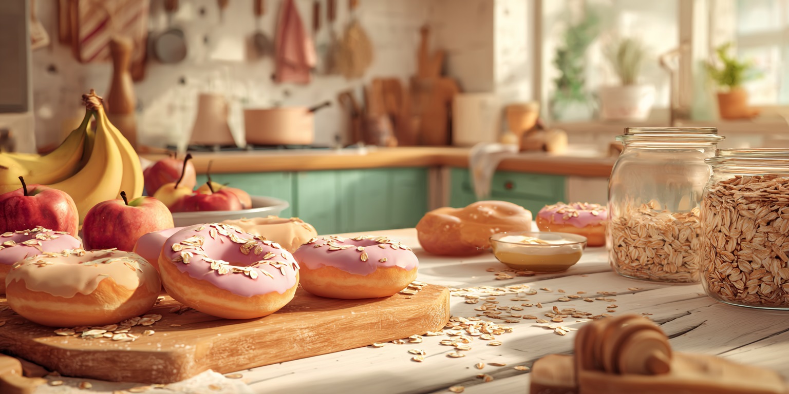 Recetas Saludables de Donuts