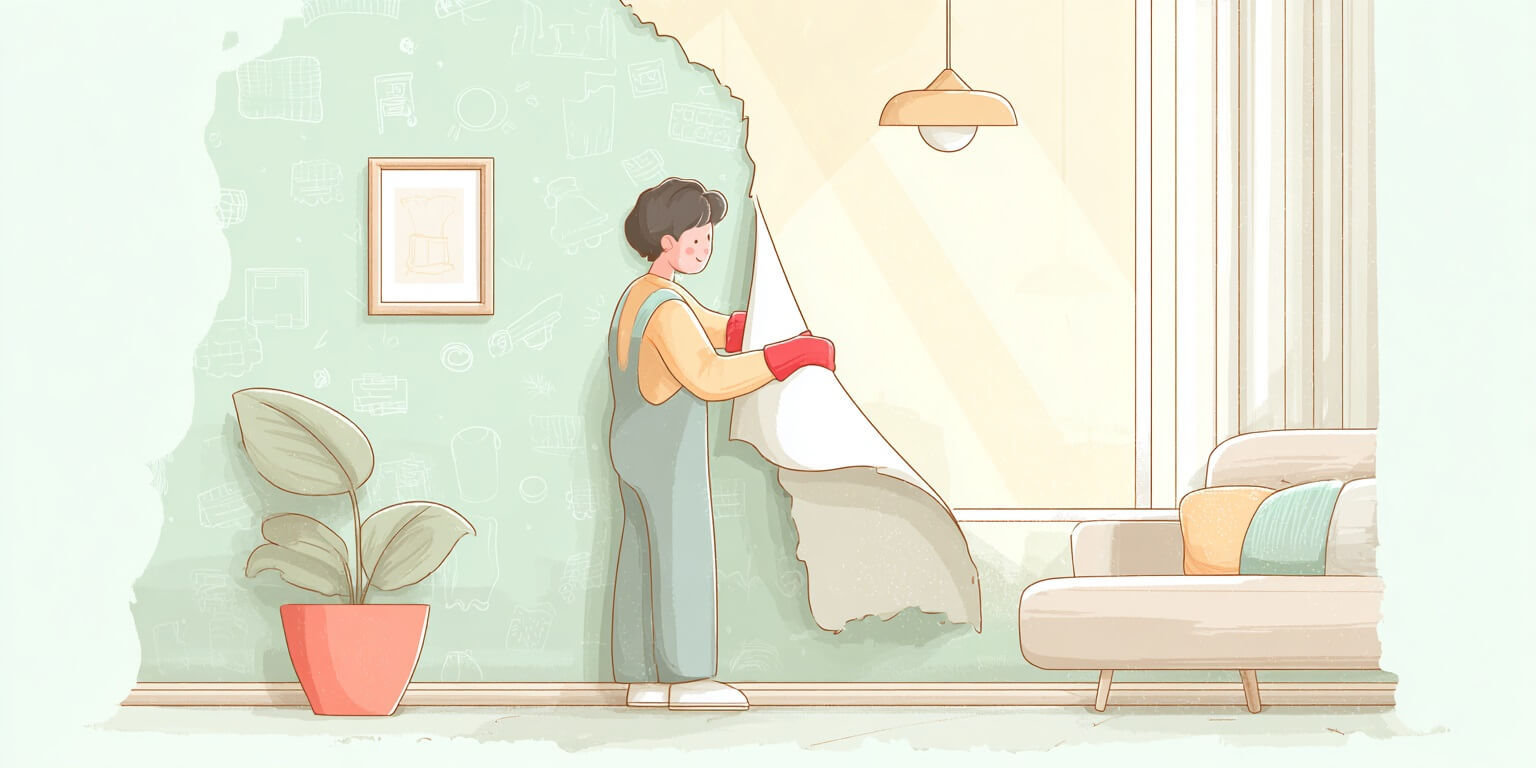 Qué Hacer Cuando el Papel Pintado No Se Despega