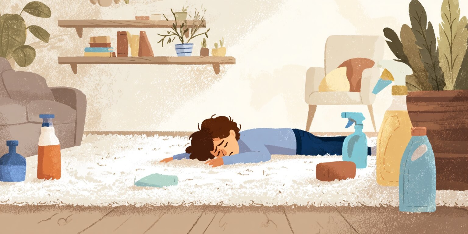 como limpiar alfombra en casa