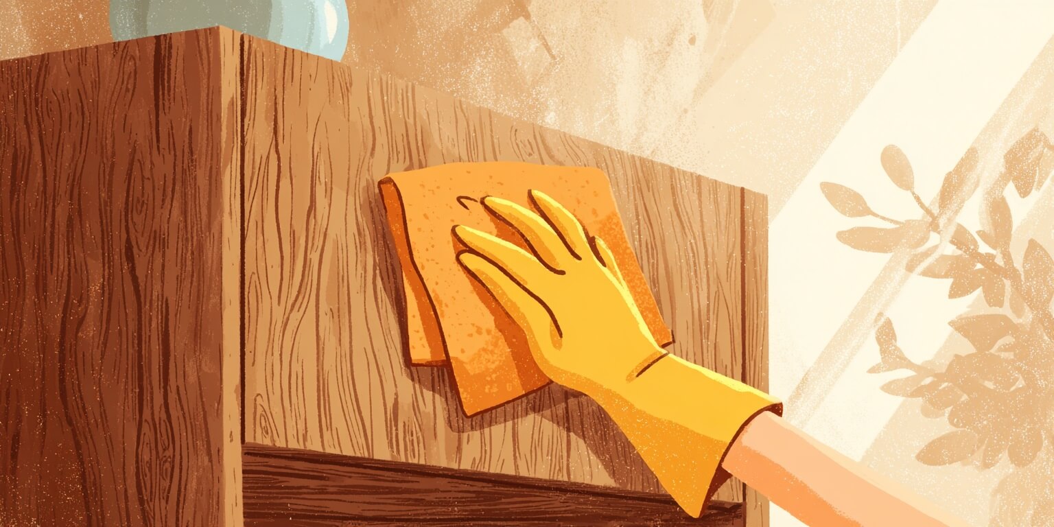 como limpiar muebles madera